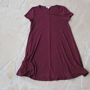 Nordstrom love, FIRE wine dress